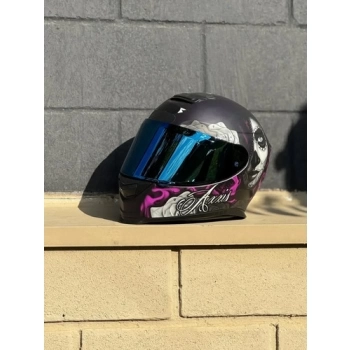 Viseira Capacete Axxis Segment Asx City Draken V18b Azul