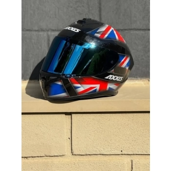 Viseira Capacete Axxis Segment Asx City Draken V18b Azul